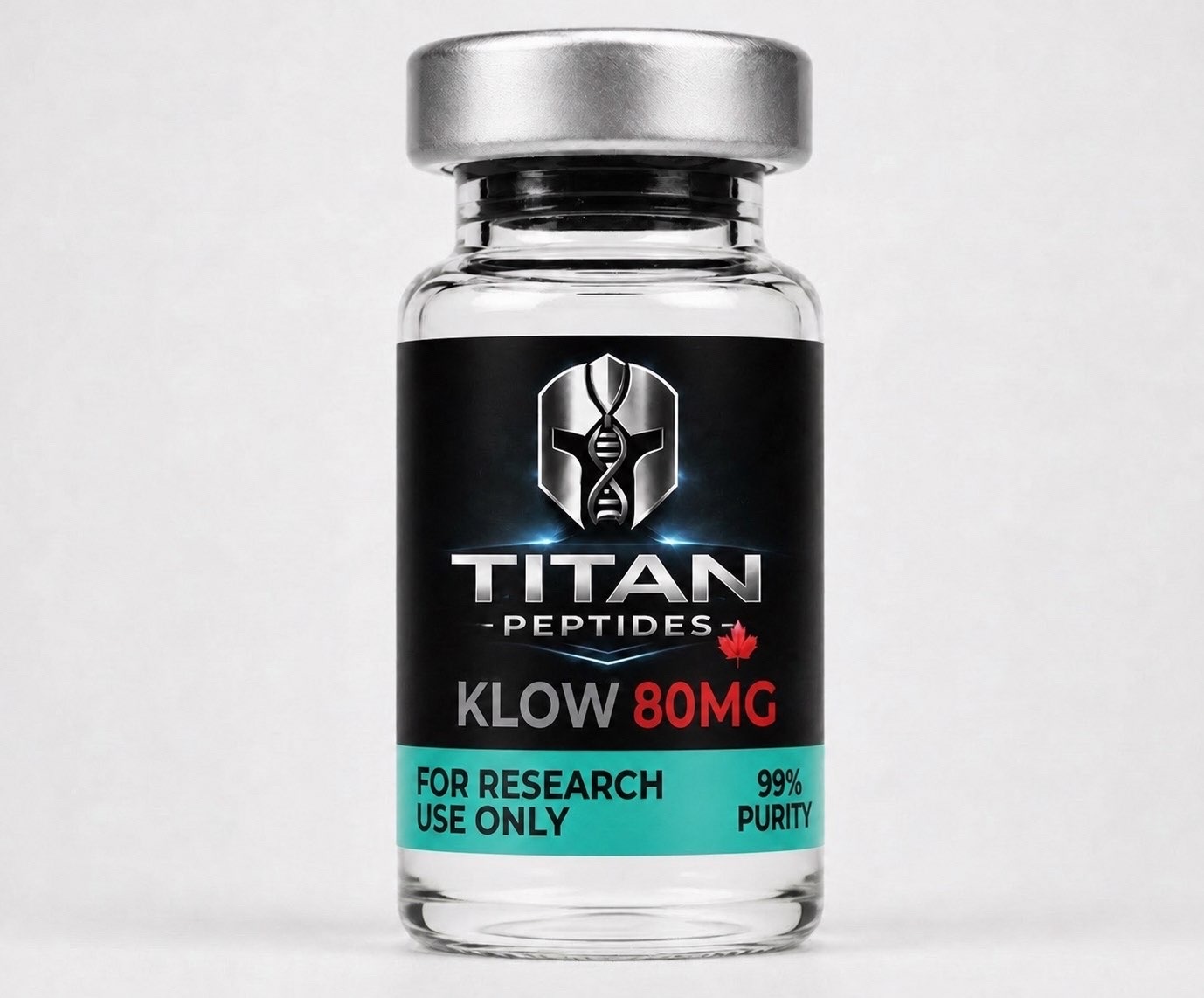 klow peptide storage Blend 80mg - BPC-157, TB-500, KPV, GHK-Cu KLOW Blend Vial - Frontier